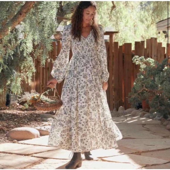 Christy Dawn Dresses & Skirts - CHRISTY DAWN Aimee Dress in Navy Vine Floral XS/S